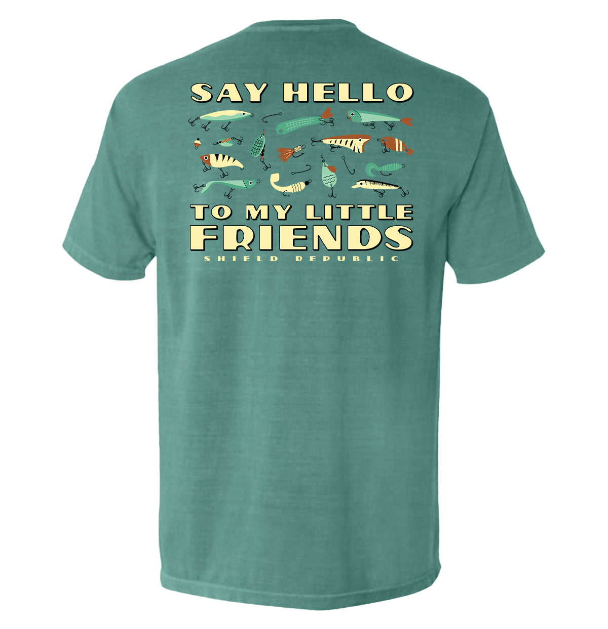 Say Hello to My Little Friends Green