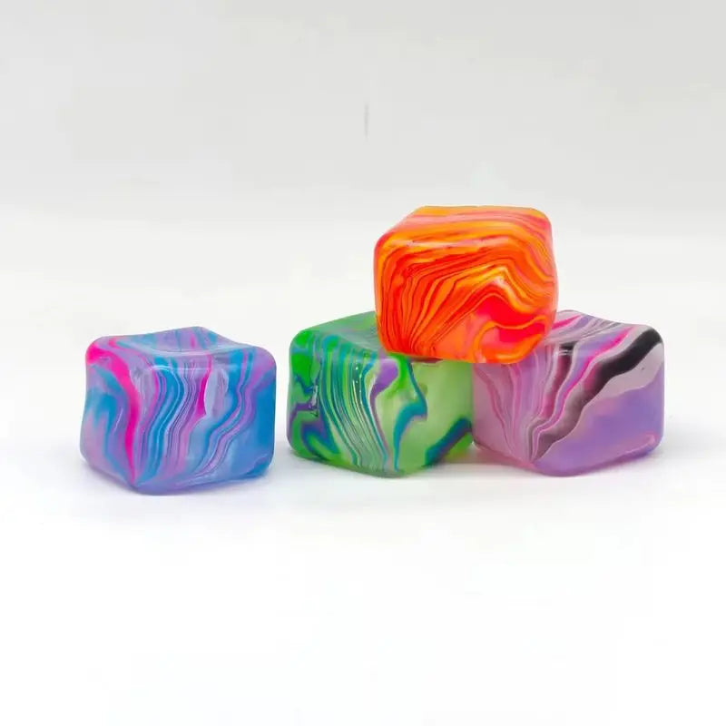 Snowflake Ice Cube Malt Sugar Squishy | Blind Box Stress Relief Toy