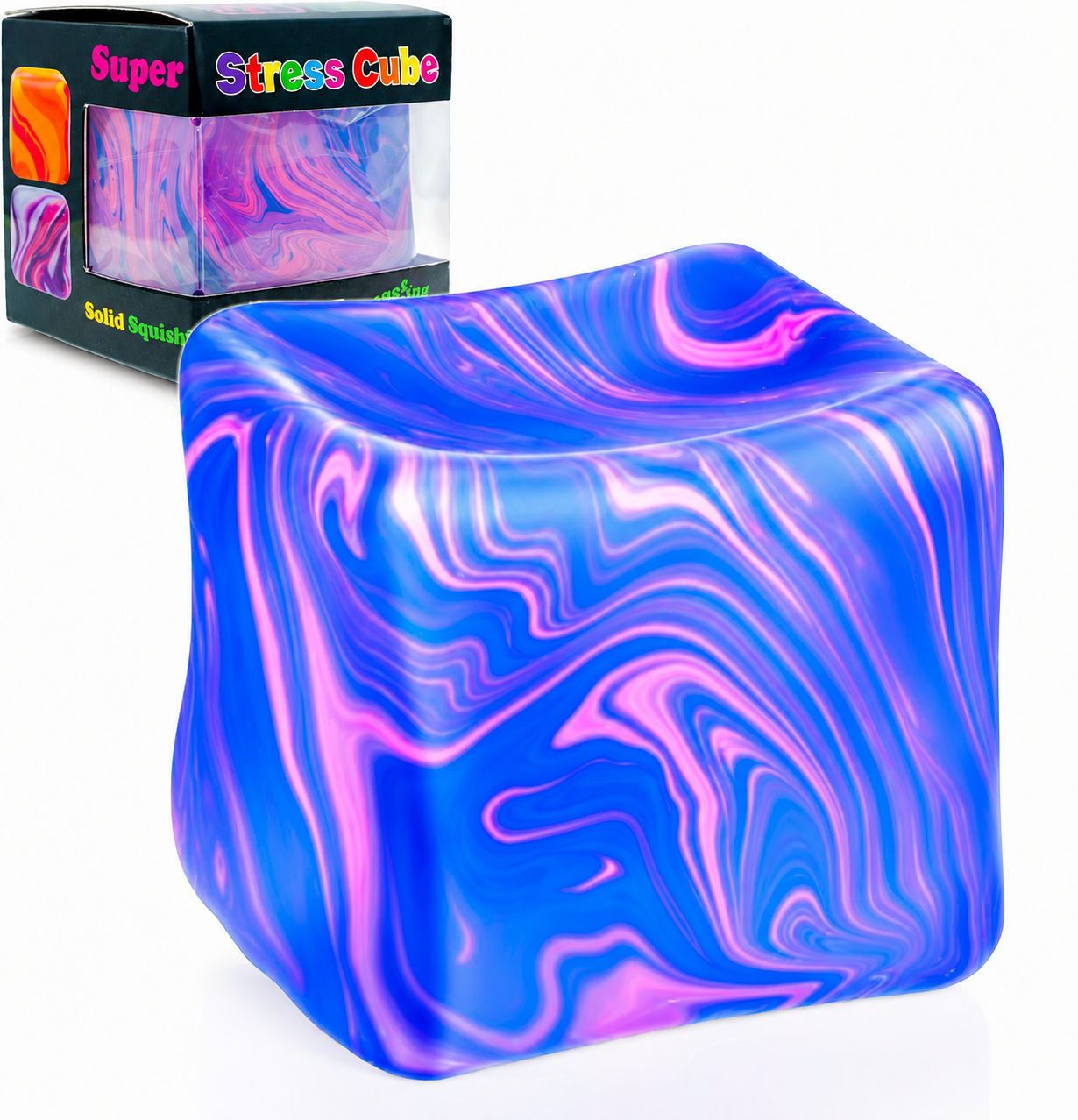 Snowflake Ice Cube Malt Sugar Squishy | Blind Box Stress Relief Toy